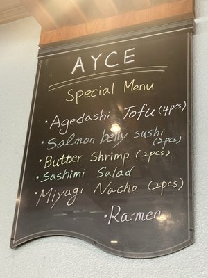Menu photo 5 Miyagi Ayce Sushi San Bernardino, CA Menu photo 5 Miyagi Ayce Sushi San Bernardino, CA