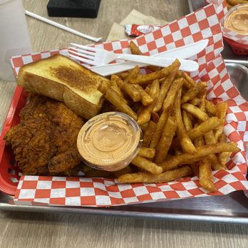 Blazing Hot Chicken - Hot Tender Combo - Chicken Shop Near Me - Los Angeles, California