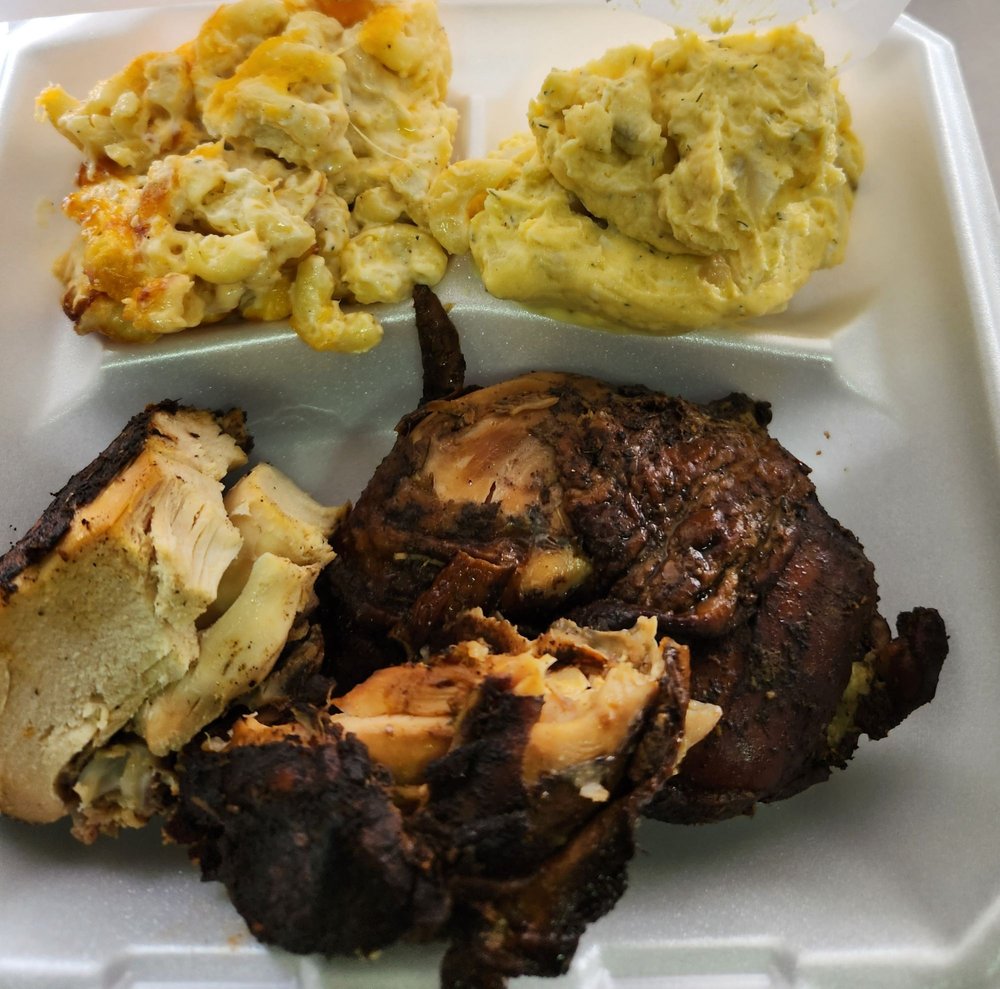Food from Di Real Jerk