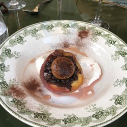 Anima - Peach with Chocolate Panna Cotta