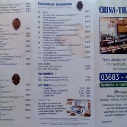 China-Thai-Wok - Akt. Karte Stand: Jan19