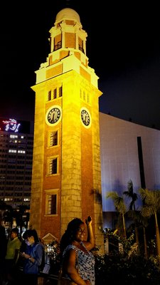 Former Kowloon-Canton Railway Clock Tower by null