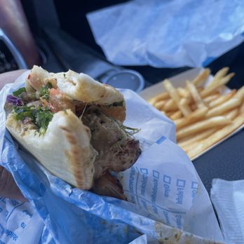 Luna Grill Rancho Cucamonga - Chicken pita and fries - Mediterranean Near Me - Rancho Cucamonga, California Luna Grill Rancho Cucamonga - Chicken pita and fries - Mediterranean Near Me - Rancho Cucamonga, California