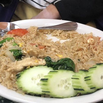 Easy Thai Easy Go - Thai Fried Rice with Chicken- partially eaten ;) - Thai Near Me - Gig Harbor, Washington Easy Thai Easy Go - Thai Fried Rice with Chicken- partially eaten ;) - Thai Near Me - Gig Harbor, Washington