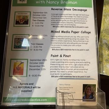 Cave Creek Collective - Class schedule - Pop-up Shops Near Me - Cave Creek, Arizona