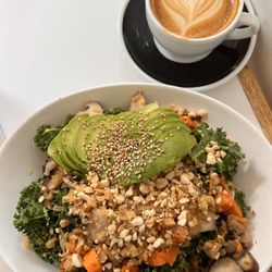 Crunchy Bowl and Espresso coffee