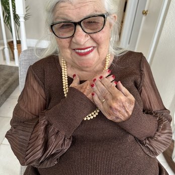 Wellness Pedicures - A nice red nail for grandma's event. - Nail Salons Near Me - Los Angeles, California Wellness Pedicures - A nice red nail for grandma's event. - Nail Salons Near Me - Los Angeles, California