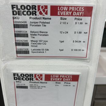 FLOOR DECOR Updated August 2025 57 Photos 51 Reviews 6915 348s