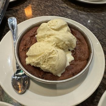 BJ's Restaurant & Brewhouse - Chocolate Chunk Pizookie - New American Near Me - Frederick, Maryland