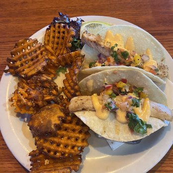 Salt Water Grill - Mahi Mahi Tacos - Seafood Near Me - Corpus Christi, Texas Salt Water Grill - Mahi Mahi Tacos - Seafood Near Me - Corpus Christi, Texas