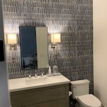 Sheahan Tile & Stone - Powder room - Flooring Near Me - Scottsdale, Arizona Sheahan Tile & Stone - Powder room - Flooring Near Me - Scottsdale, Arizona