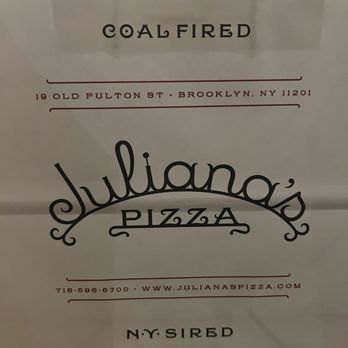Juliana's - Pizza Near Me - Brooklyn, New York