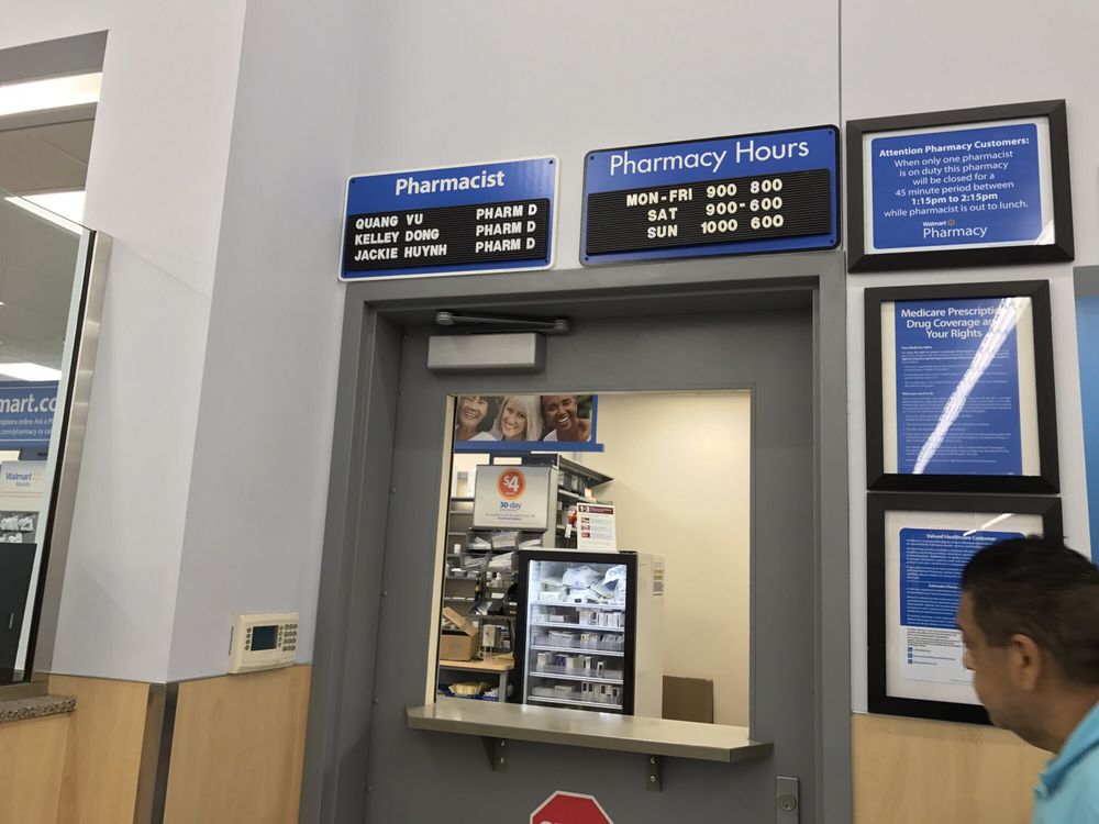 WALMART PHARMACY Updated September 2024 1000 E Imperial Hwy, La