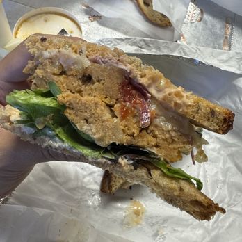 Mimi's Plate - #8 Turkey meatloaf w/ melted cheddar sandwich - Caterers Near Me - Tappan, New York