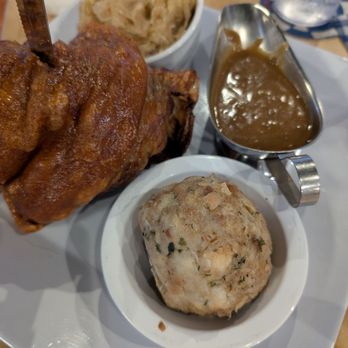 Wunderbar German Kitchen and Biergarten - Roasted pork knuckle - German Near Me - Davie, Florida