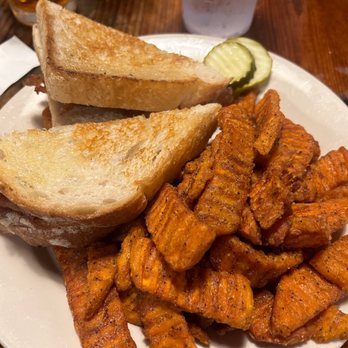 The Rodeside Grill - Grilled cheese with marvelous sweet potato fries - American Near Me - Windsor, Wisconsin