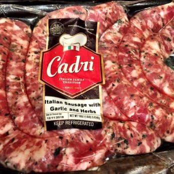 Cadri - a package of sausages in a plastic container - Meat Shops Near Me - Orlando, Florida