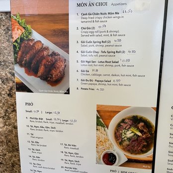 Pho Lien Noodle House - Menu as of 6/9/2021 - Vietnamese Near Me - San Jose, California Pho Lien Noodle House - Menu as of 6/9/2021 - Vietnamese Near Me - San Jose, California