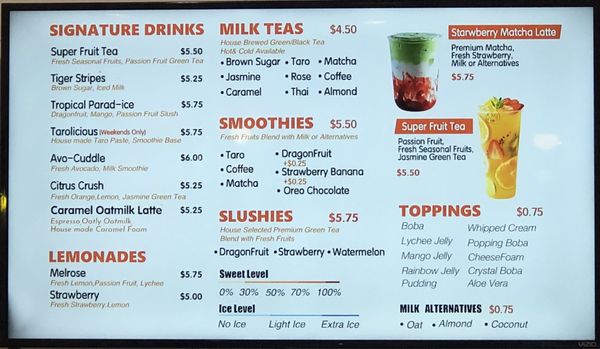 Menu photo 6 Yoxi teatime Covina, CA Menu photo 6 Yoxi teatime Covina, CA