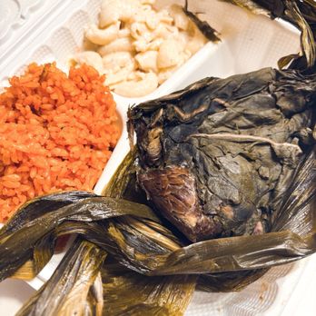 Mannge Town Cafe - Lau Lau Plate opened up - Guamanian Near Me - Temecula, California