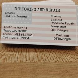 D T Towing And Repair