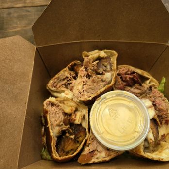 Irie Island Eats - Floriditos. Real smoked pork with sweet plantains - Coffee & Tea Near Me - Marathon, Florida