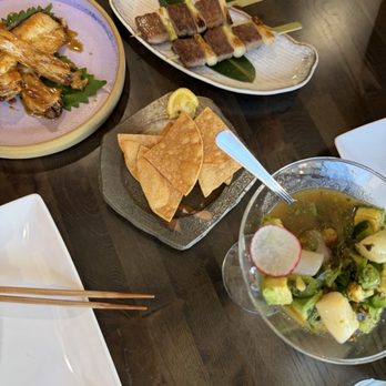 Kasa Rin - Ceviche, collar, wagu green onion satay! - Japanese Near Me - Los Angeles, California Kasa Rin - Ceviche, collar, wagu green onion satay! - Japanese Near Me - Los Angeles, California