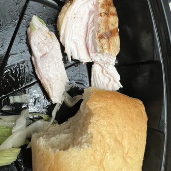 Texas Roadhouse - Pink chicken in my sandwich - American Near Me - Mt. Prospect, Illinois Texas Roadhouse - Pink chicken in my sandwich - American Near Me - Mt. Prospect, Illinois