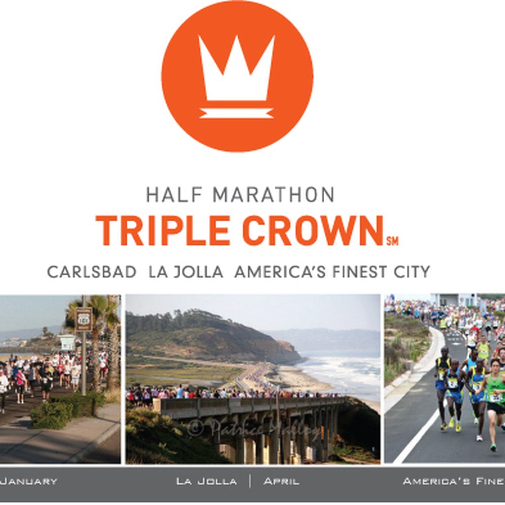 Carlsbad Marathon & Half - Do all three half marathons within the same calendar year, and you will get a Triple Crown medal. - Races & Competitions Near Me - San Marcos, California