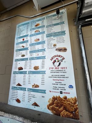 Menu photo 7 Anthony Fish & Chicken San Antonio, TX