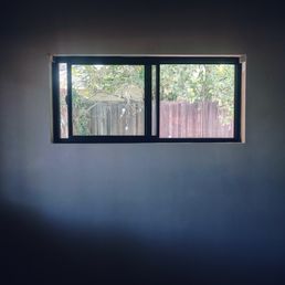 Bedroom window, former window was from 1956/original to house. Bedroom window, former window was from 1956/original to house.