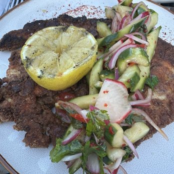 Bar C'est L'eau - Chicken Schnitzel - French Near Me - Tumwater, Washington