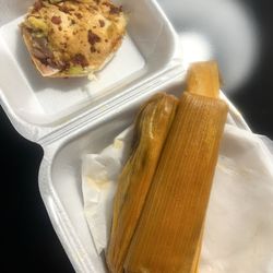 Big Apple Inn - Pig Ear Sandwich & Half Dozen Tamales