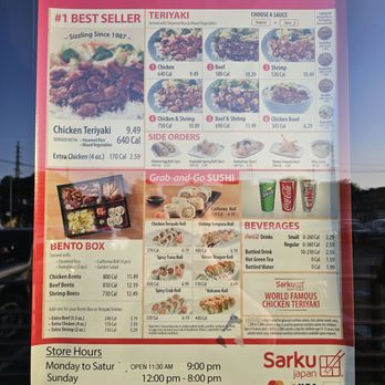 Sarku Japan - Menu - Japanese Near Me - Freeport, New York Sarku Japan - Menu - Japanese Near Me - Freeport, New York