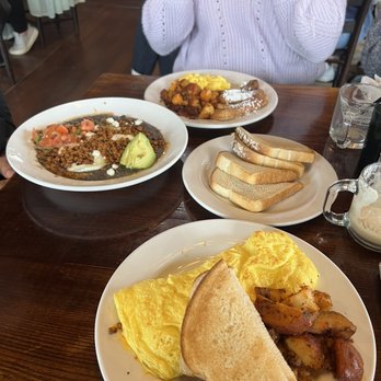 Famous Toastery - Southwest omelet, Huevos rancheros and French toast. - Breakfast & Brunch Near Me - Winston-salem, North Carolina