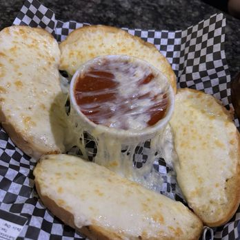 Tasty Pizza - Hangar 45 - Cheesy bread - Pizza Near Me - Minneapolis, Minnesota