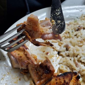 Sofra - Slightly pink chicken in the chicken combo platter - Mediterranean Near Me - Levittown, Pennsylvania