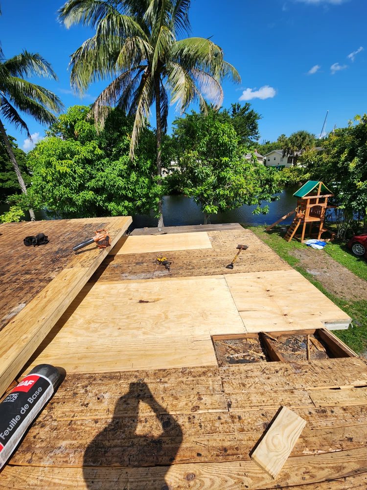Slide of Atlantic Roofing