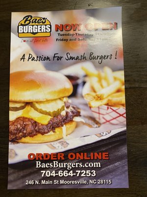 Bae's Burgers by null