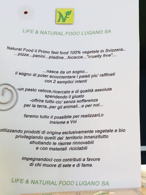Menu photo 1 Natural Food Lugano, TI