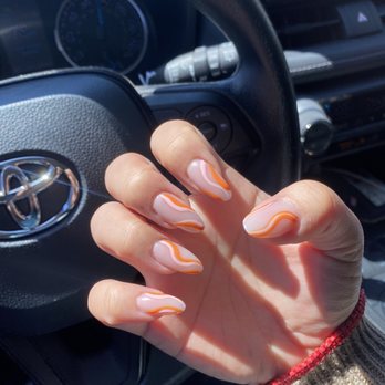 Peacock Nails - Definitely met my expectations! My nail lady did good! :) - Nail Salons Near Me - Lemon Grove, California