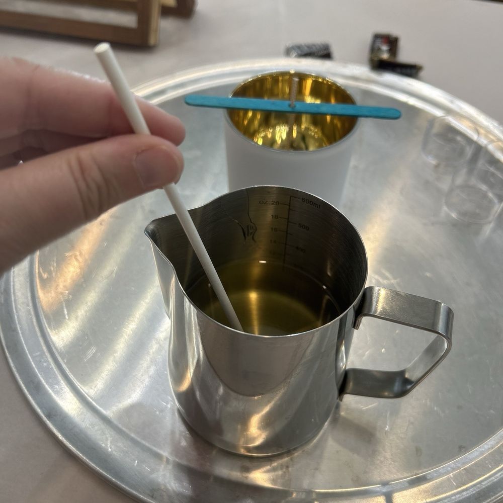 Makes Perfect Scents - Mixing the wax and fragrance - Candle Stores Near Me - Brea, California Makes Perfect Scents - Mixing the wax and fragrance - Candle Stores Near Me - Brea, California