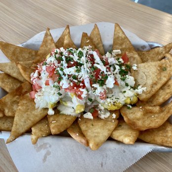 Crest Cafe - Mediterranean Nachos (Crest Favorites) - Mediterranean Near Me - Elk Grove, California