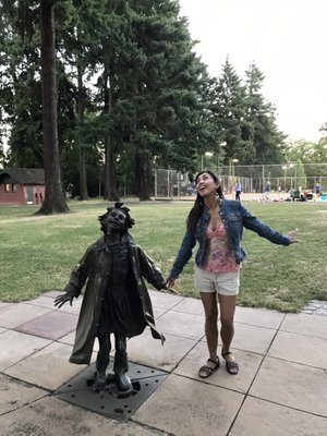 Beverly Cleary Sculpture Garden by null