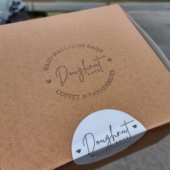 Doughnut Love - Pretty minimalistic box - Donuts Near Me - Coquitlam, British Columbia Doughnut Love - Pretty minimalistic box - Donuts Near Me - Coquitlam, British Columbia