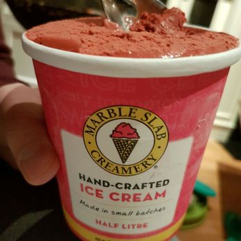 Marble Slab Creamery - Red velvet. - Ice Cream & Frozen Yogurt Near Me - Oakville, Ontario