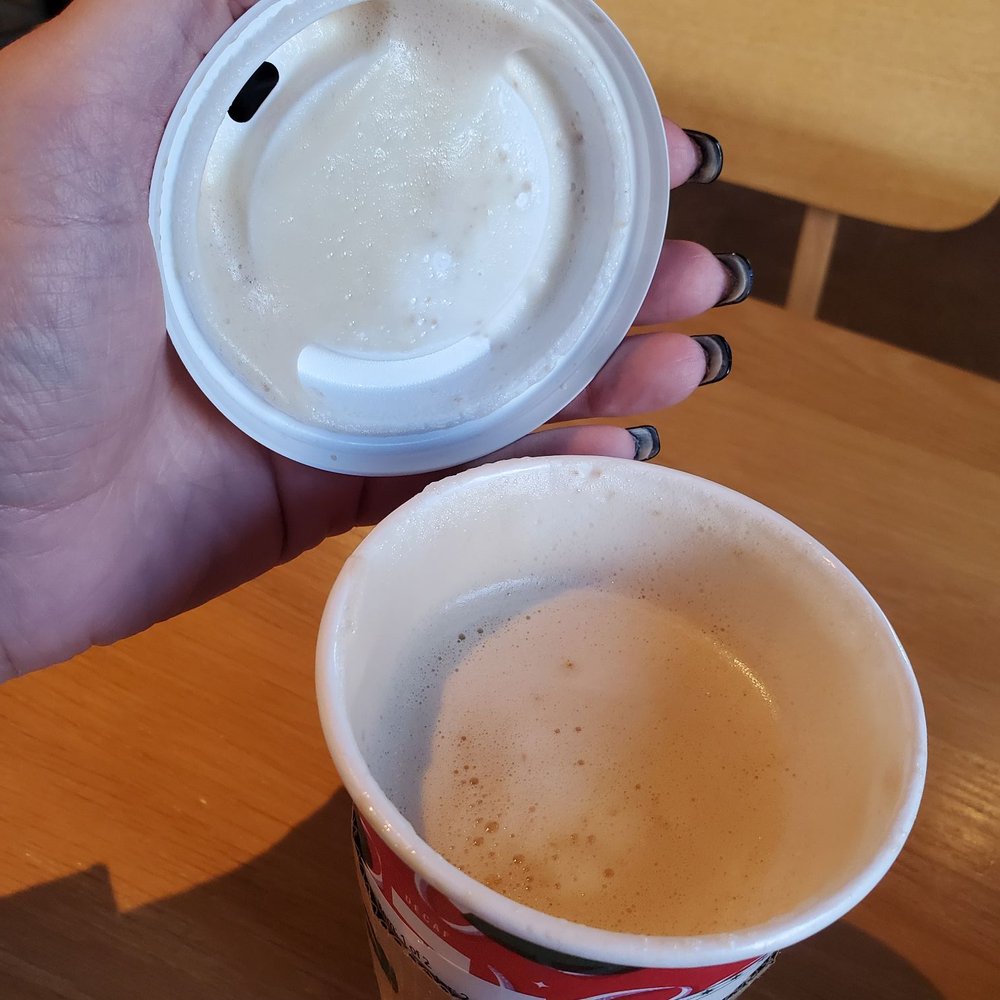 Starbucks - My pistachio latte...after a few sips. Mmmm good - Coffee & Tea Near Me - Fountain, Colorado Starbucks - My pistachio latte...after a few sips. Mmmm good - Coffee & Tea Near Me - Fountain, Colorado