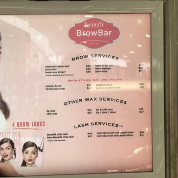 Ulta Beauty - Prices for brow services - Cosmetics & Beauty Supply Near Me - Kahului, Hawaii