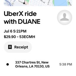 uber time stamp - we were not in the room at 6:37. we were dropped off at the super dome at 5:53. uber time stamp - we were not in the room at 6:37. we were dropped off at the super dome at 5:53.
