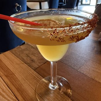 Ocean Grill & Bar - Jalapeño Margarita tajin on the rim. - Mediterranean Near Me - Hollywood, Florida Ocean Grill & Bar - Jalapeño Margarita tajin on the rim. - Mediterranean Near Me - Hollywood, Florida